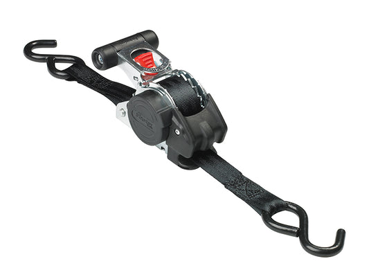 Master Lock Retractable Ratchet Tie-Down S-Hook 3m 2 Piece MLK3238