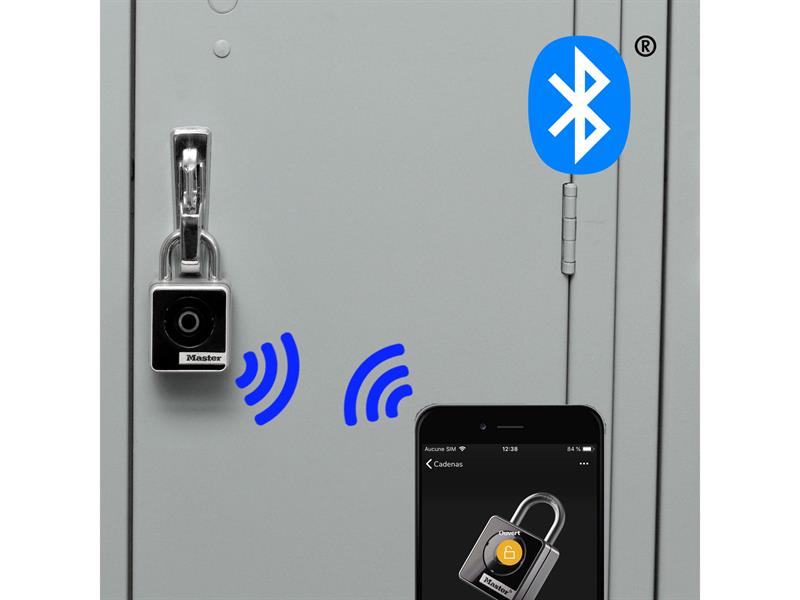 Master Lock MLK4400E 4400 Indoor Bluetooth Padlock