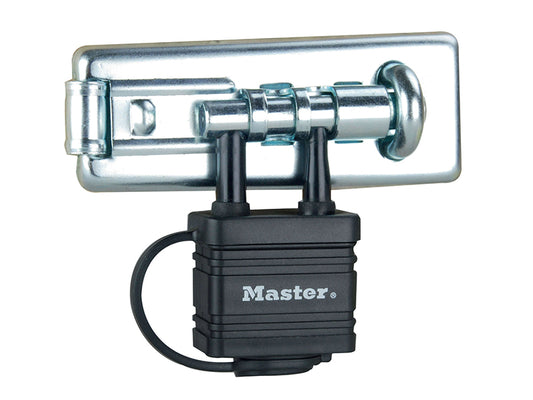 Master Lock Bolt Hasp with Integrated Lock 110mm MLK471
