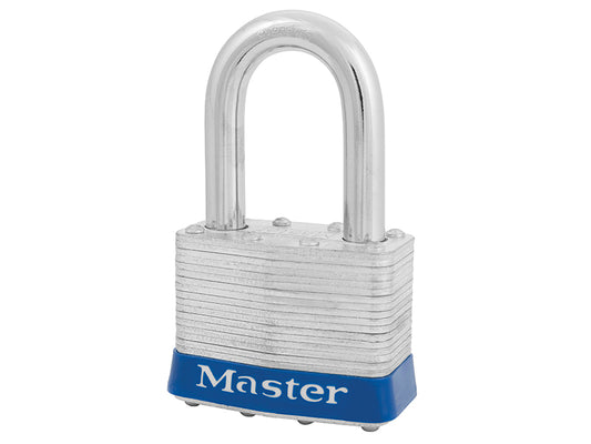 Master Lock Laminated Steel 51mm Padlock 4-Pin - 38mm Shackle - Keyed Alike MLK5LFKA1
