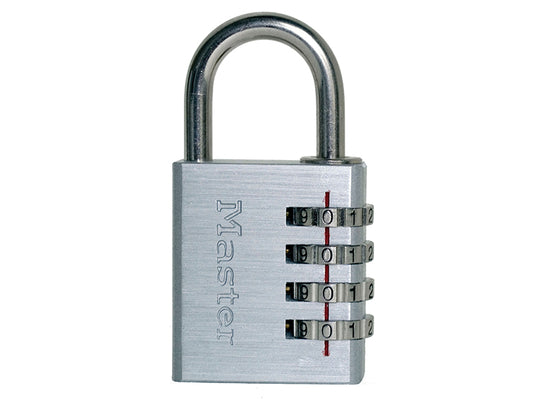Master Lock Aluminium 40mm 4-Digit Combination Padlock MLK7640
