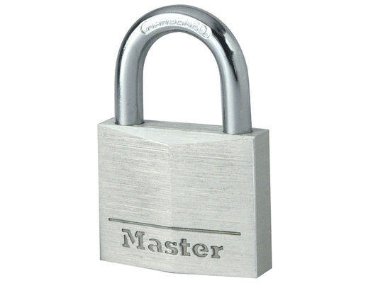 Master Lock Aluminium 40mm Padlock 4-Pin MLK9140