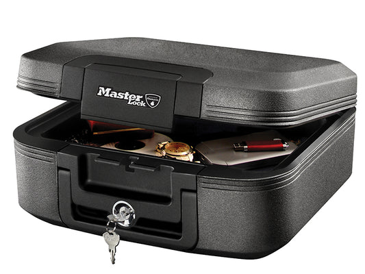 Master Lock Medium Key Locking Fire & Water Chest MLKLCHW20101