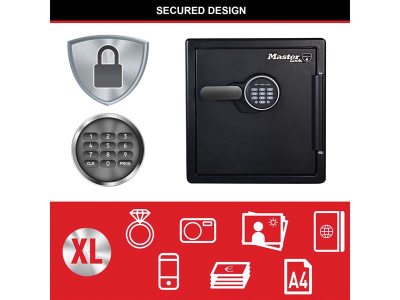 Master Lock Extra Large Digital Fire & Water Safe MLKLFW123FTC