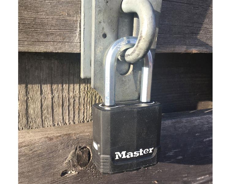Master Lock Excell™ Weather Tough 45mm Padlock 4-Pin - 38mm Shackle MLKM115LF