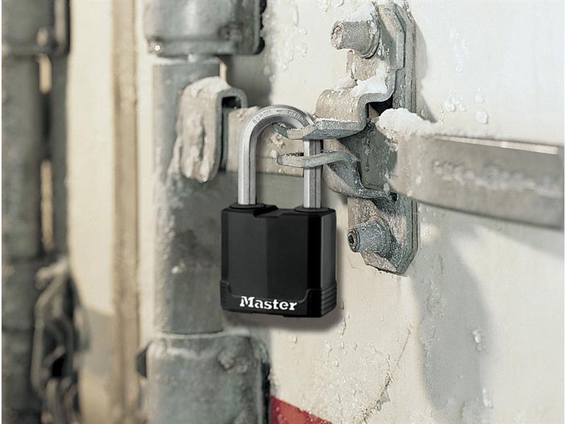 Master Lock Excell™ Weather Tough 45mm Padlock 4-Pin - 38mm Shackle MLKM115LF
