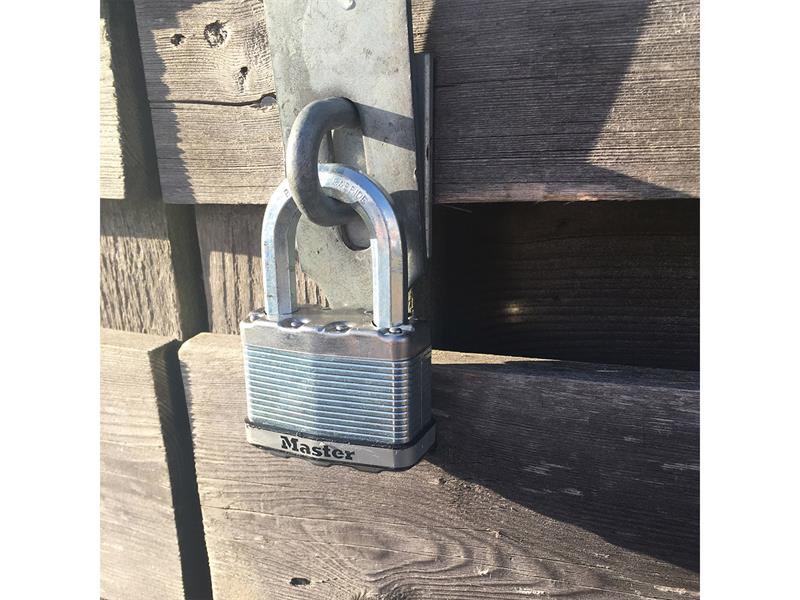 Master Lock Excell™ Laminated Steel 50mm Padlock 4-Pin - 25mm Shackle MLKM5