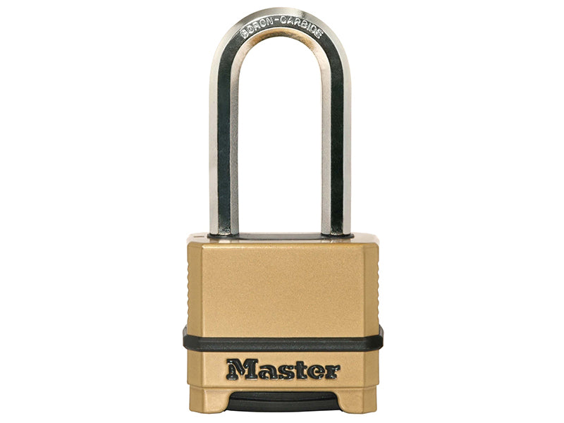 Master Lock Excell™ 4-Digit Combination 50mm Padlock - 51mm Shackle MLKM175LH