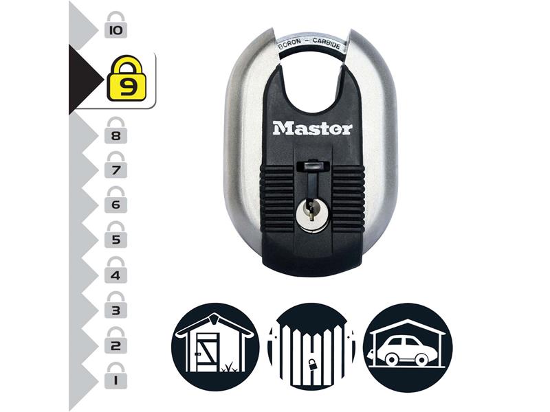 Master Lock Excell™ Titanium Reinforced 60mm Padlock MLKM187