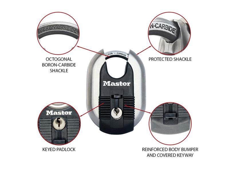 Master Lock Excell™ Titanium Reinforced 60mm Padlock MLKM187