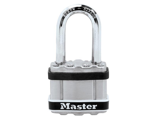Master Lock Excell™ Laminated Stainless Steel 44mm Padlock MLKM1ELFSTSC