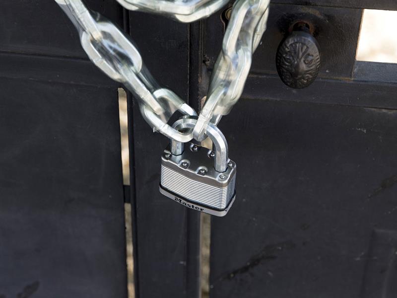 Master Lock Excell™ Laminated Steel 45mm Padlock 4-Pin - 38mm Shackle MLKM1LF