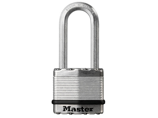 Master Lock Excell™ Laminated Steel 50mm Padlock 4-Pin - 51mm Shackle MLKM5LH
