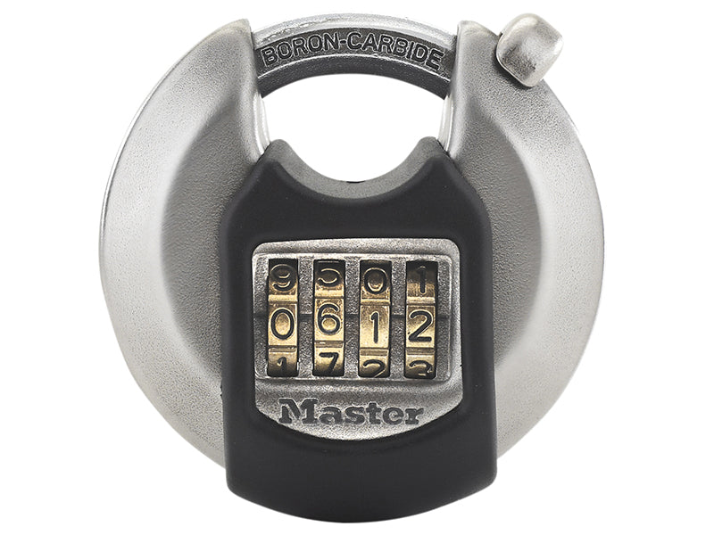 Master Lock Excell™ Discus 4-Digit Combination 70mm Padlock MLKM40NUM