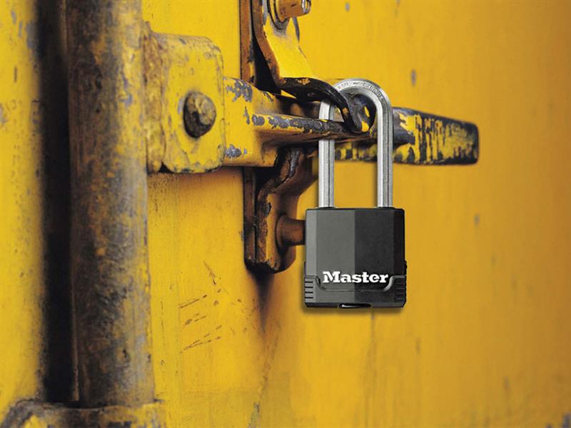 Master Lock Excell™ Weather Tough 51mm Padlock 5-Pin - 51mm Shackle MLKM515LH