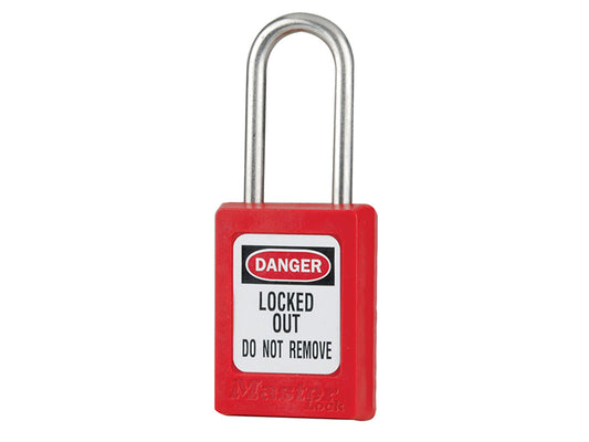 Master Lock Lockout Padlock – 35mm Body & 4.76mm Stainless Steel Shackle MLKS31RED
