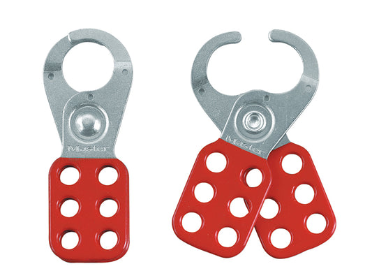 Master Lock Lockout Standard Hasp 25mm Steel Red MLKS420