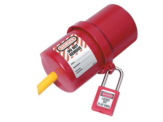 Master Lock Lockout Electrical Plug Cover Large for 240V - 550V MLKS488