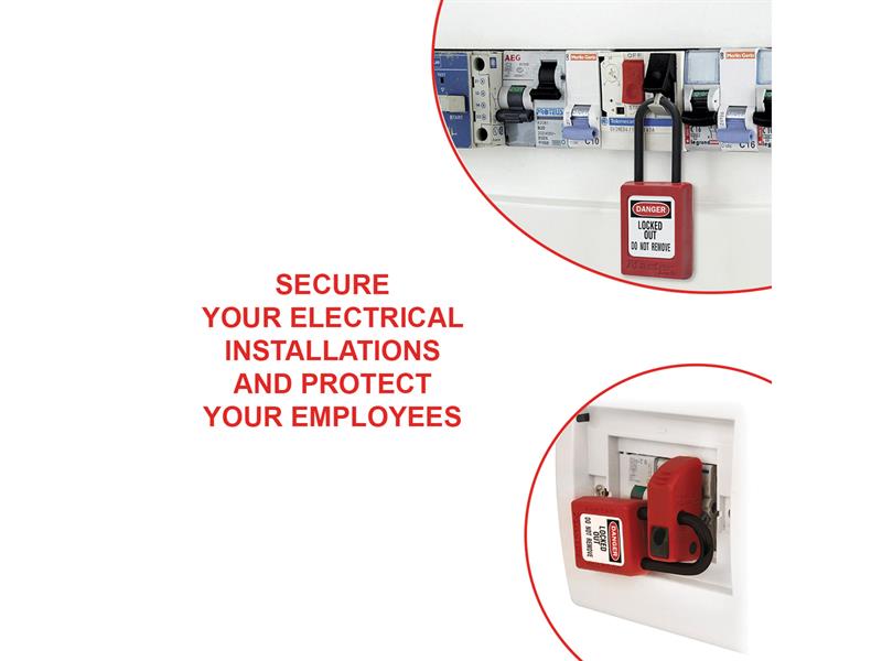 Master Lock Electrical Lockout Kit, 9 Piece MLKSELECKIT