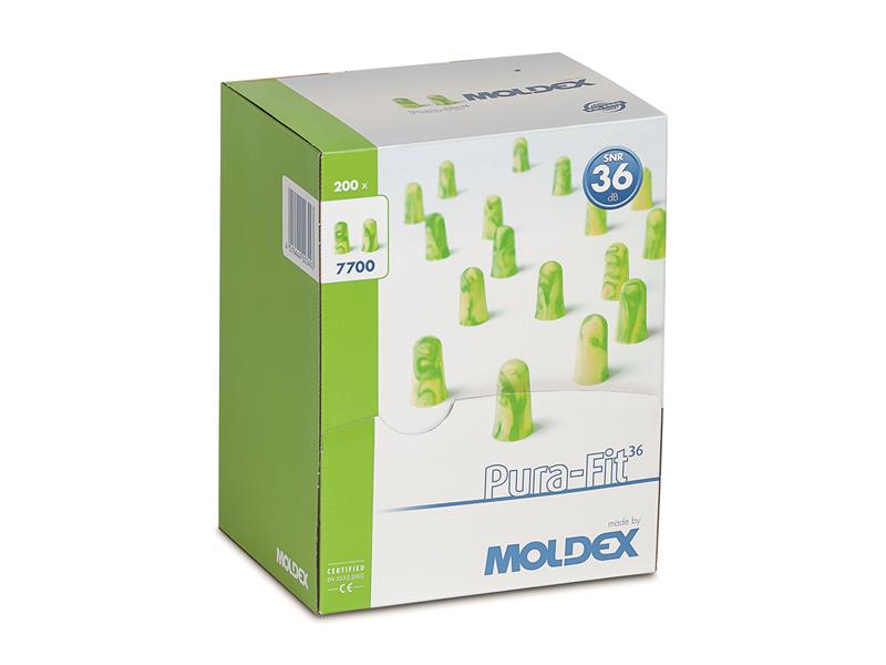 Moldex Pura-Fit® Earplugs SNR 36 dB (200 Pairs) MOL770001