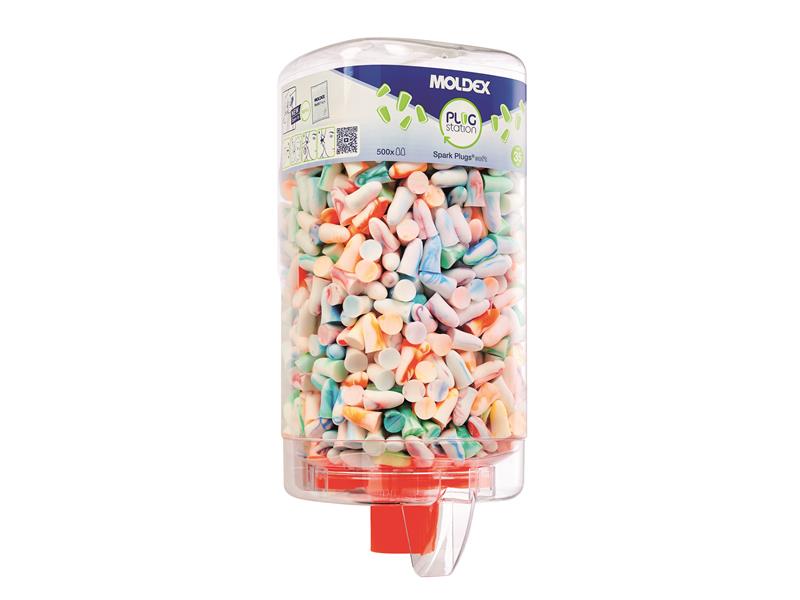Moldex Spark Plugs® PlugStation 500 SNR 35 dB (500 Pairs) MOL785001