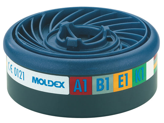 Moldex EasyLock® ABEK1 Gas Filter Cartridge (Wrap of 2) MOL9400