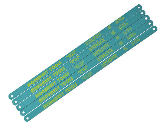 Monument 1925P Hacksaw Blades 300mm (12in) x 24 TPI Pack 5 MON1925