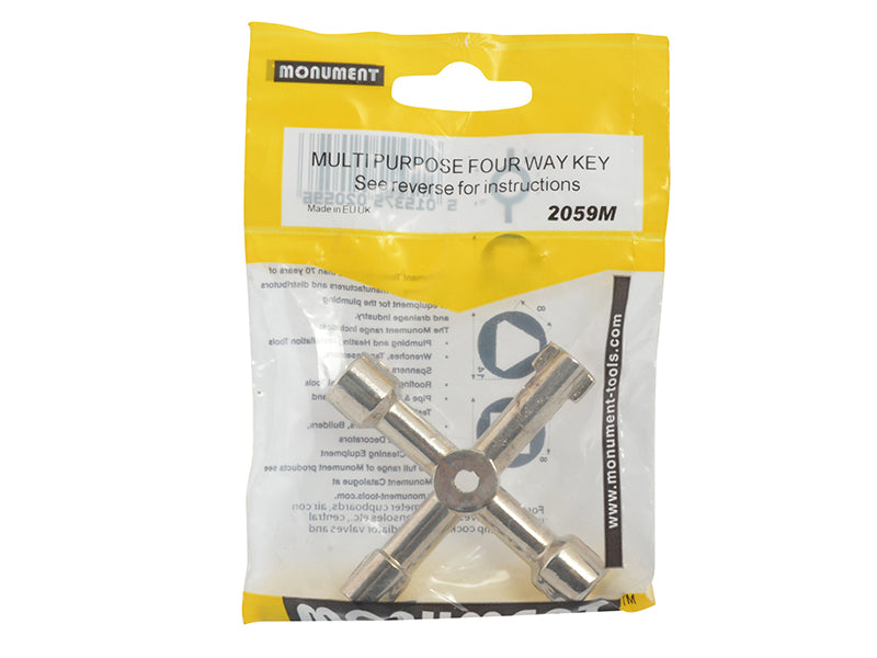 Monument 2059M Multi Purpose Four Way Key MON2059