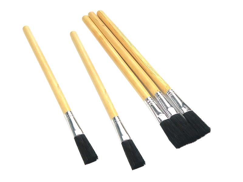 Monument 3015M Wood Handle Flux Brushes (Pack 5) MON3015