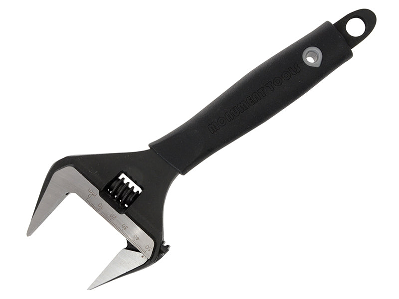 Monument Wide Jaw Adjustable Wrench 250mm 10in Capacity 50mm MON3143