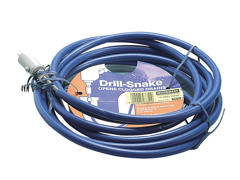 Monument 3351G Drill Snake - 15ft Snake MON3351