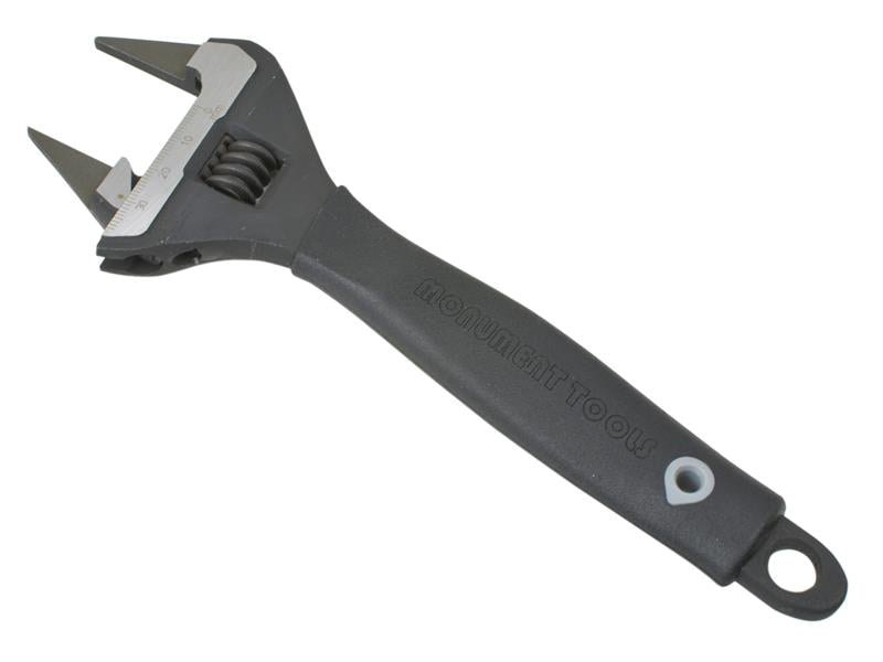 Monument Thin Jaw Adjustable Wrench 200mm Capacity 38mm MON4141