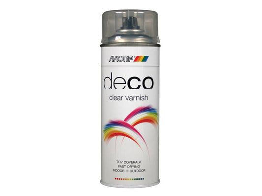 MOTIP® Deco Spray Clear Lacquer High Gloss 400ml MOT01603