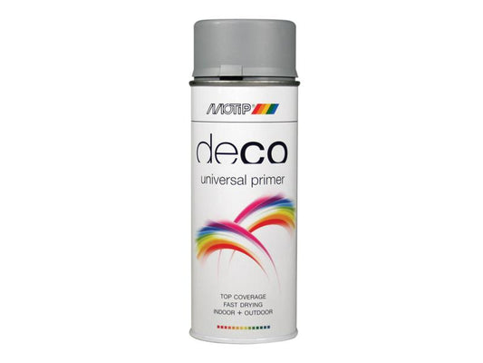 MOTIP® Deco Spray Primer Grey 400ml MOT01612