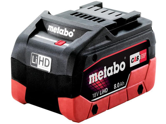 Metabo Slide Battery Pack 18V 8.0Ah LiHD MPT625369