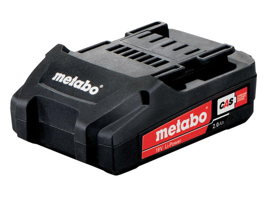 Metabo Slide Battery Pack 18V 2.0Ah Li-ion MPT625596