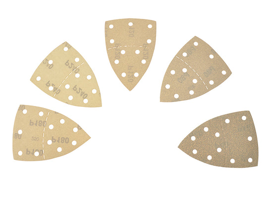 Metabo Assorted Sanding Sheets Suitable for Paint FMS200 (Pack 10) MPT625618