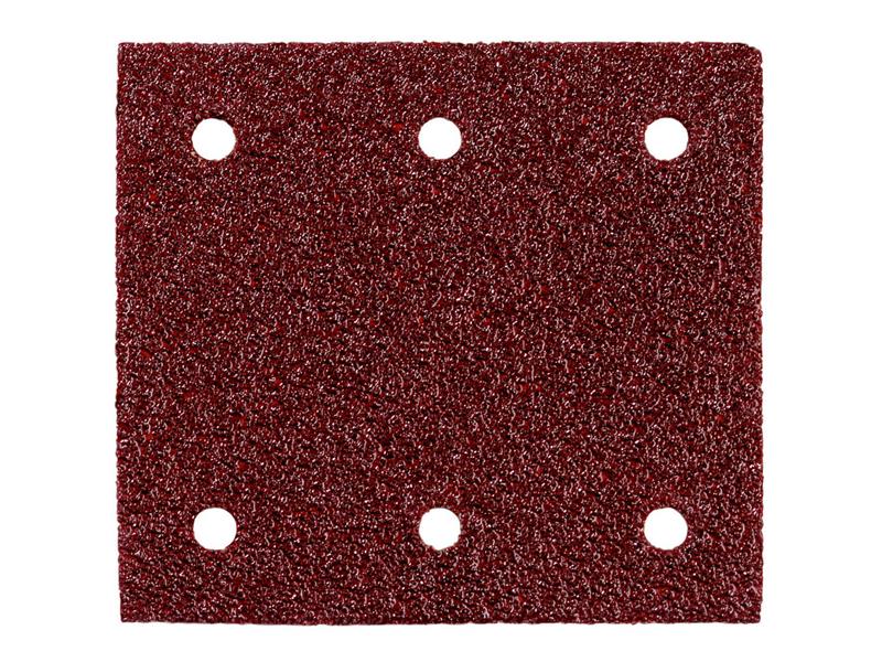 Metabo Hook & Loop Sanding Sheets P180 115 x 103mm Pack Of 10 MPT625624