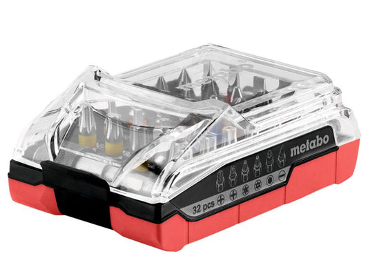 Metabo Battery Bit Box Set, 32 Piece MPT626696