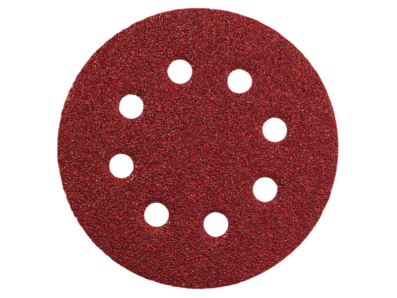 Metabo Hook & Loop Sanding Disc 125mm Assorted (Pack 25) MPT631583