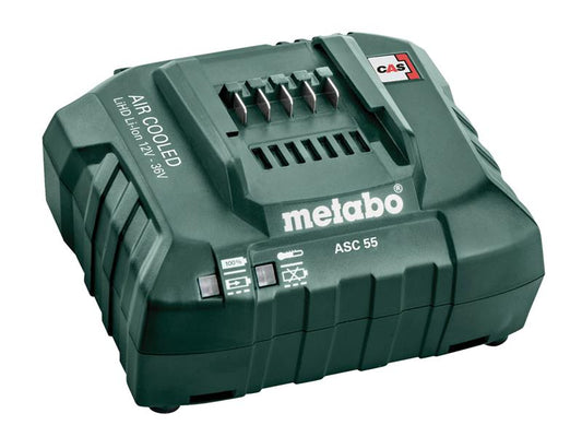 Metabo ASC 55 Air Cooled Slide Charger 12-36V Li-ion MPTASC30P