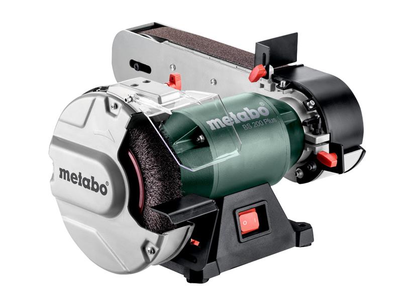 Metabo BS 200 Plus Combo Bench Belt Grinder Sander 600W 240V MPTBS200PLUS
