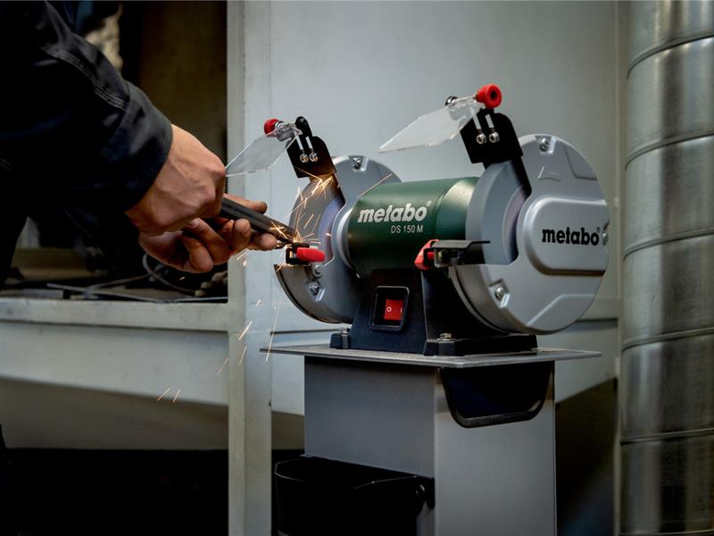 Metabo Bench Grinder 370W 240V Wheel Sizes 150 x 20 x 20mm MPTDS150M