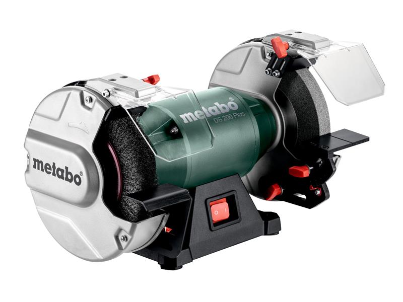 Metabo Plus Bench Grinder 600W 240V Wheel Sizes 200 x 25 x 32mm MPTDS200PLUS