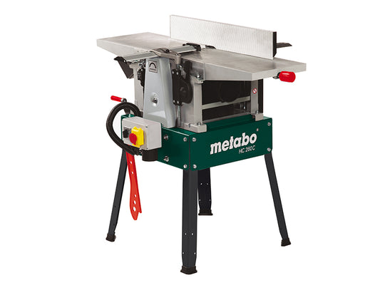 Metabo Planer Thicknesser 2200W 240V Cutting Width Of 260 mm MPTHC260