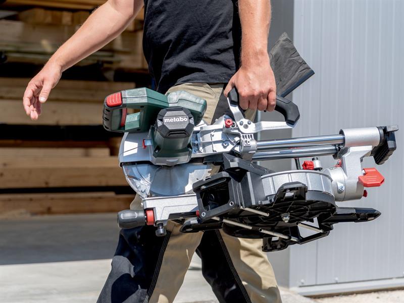Metabo Brushless Mitre Saw 18V 1 x 4.0Ah Li-ion 216 x 30mm KGS 18 LTX BL 216