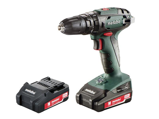 Metabo SB 18 Combi Hammer Drill 18V 2 x 2.0Ah Li-ion MPTSB18P2