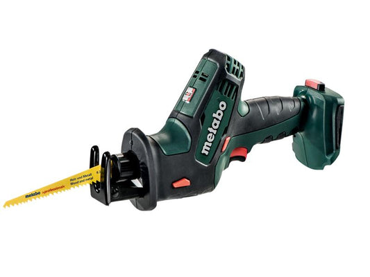 Metabo SSE 18 LTX Compact Sabre Saw 18V Bare Unit + metaBOX MPTSSE18LTX