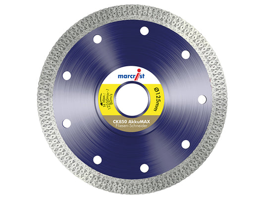 Marcrist CK850 AkkuMAX Tile Blade 115 x 22.2mm MRCCK850115