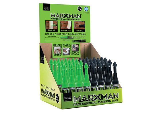 Marxman Standard & Deep Hole Professional Marking Tools Box of 30 MRXMIX30GRN